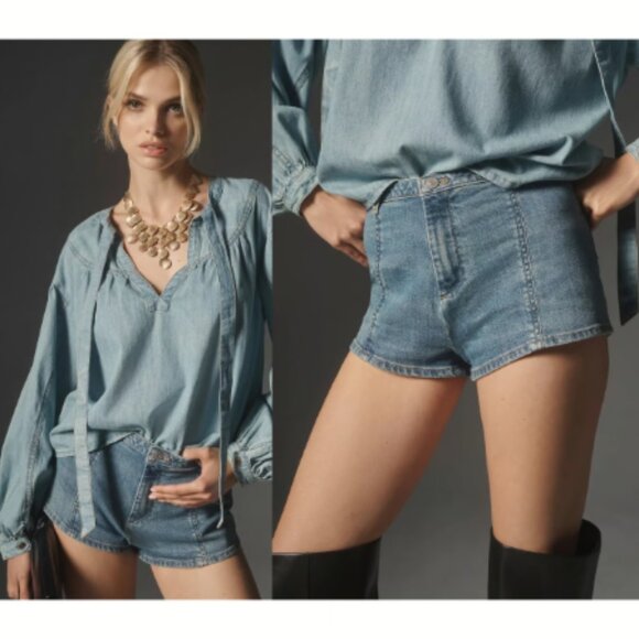 Brand New Pilcro Low-Rise Micro Shorts - Picture 7 of 7